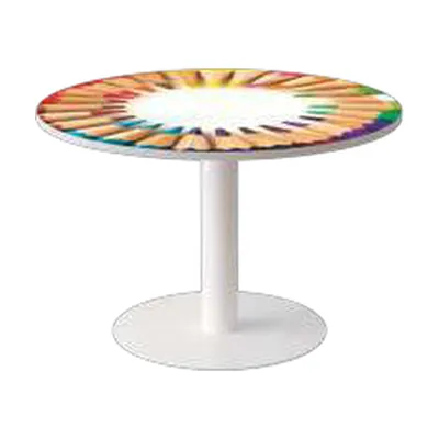 Tables rondes easyDesk personnalisées
