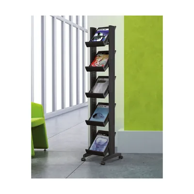 Présentoir mobile Corner 5 tablettes