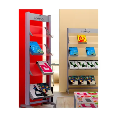Présentoirs tablettes plexi