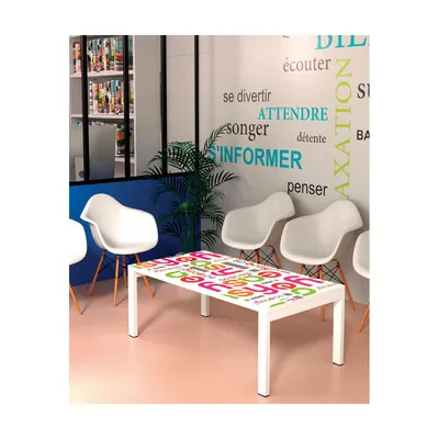 Table d’accueil personnalisable easyDesk